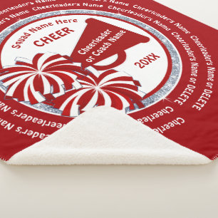 Couverture Sherpa Cadeaux pour Cheers supérieurs ou cadeaux Cheer Co
