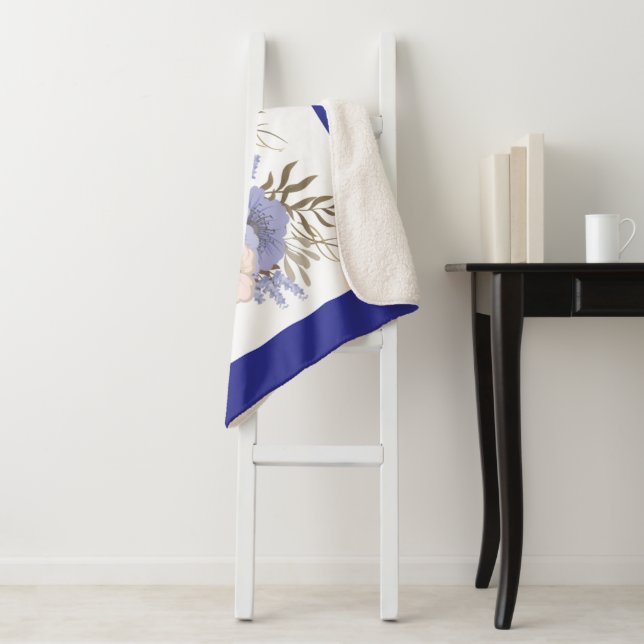 Couverture Sherpa calda e avvolgente. (En situation)