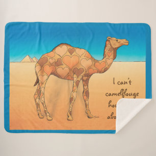 Couverture Sherpa Camelflouge