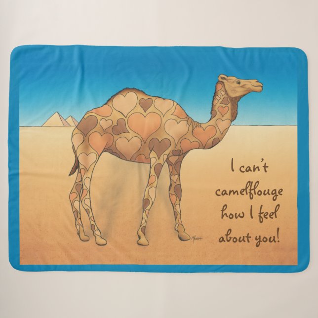 Couverture Sherpa Camelflouge (Devant (Horizontal))