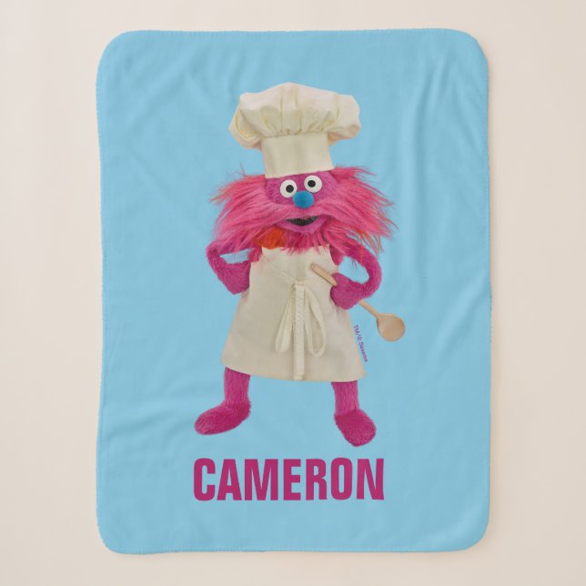 Couverture Sherpa Camion alimentaire Monster de Cookie | Poing Gonge (Devant)
