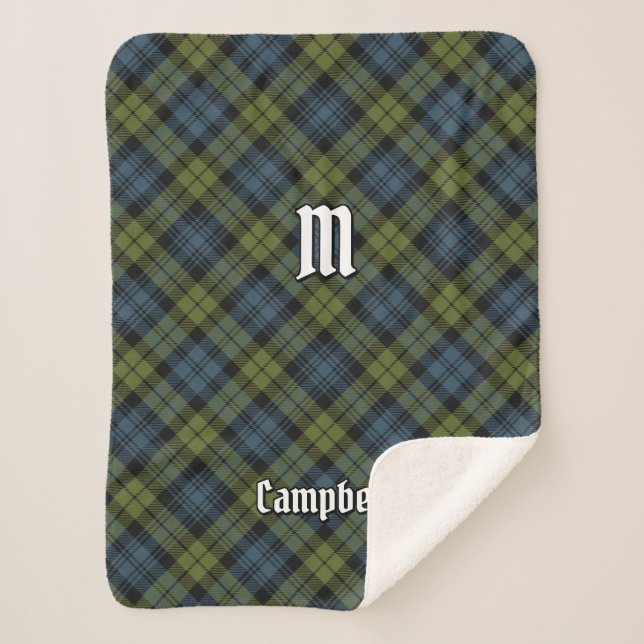 Couverture Sherpa Campbell Tartan (Devant)
