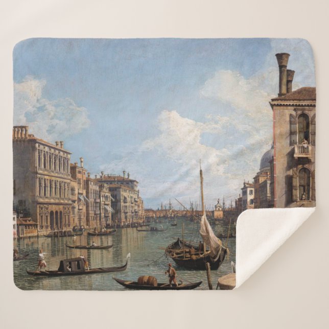 Couverture Sherpa Canaletto Vue sur le Grand Canal (Devant (Horizontal))