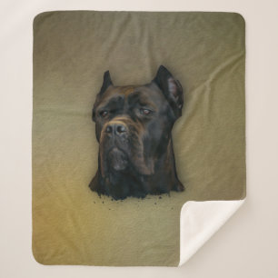 Couverture Sherpa Canne Corso - mastiff italien