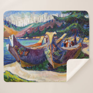 Couverture Sherpa Canots de guerre Emily Carr