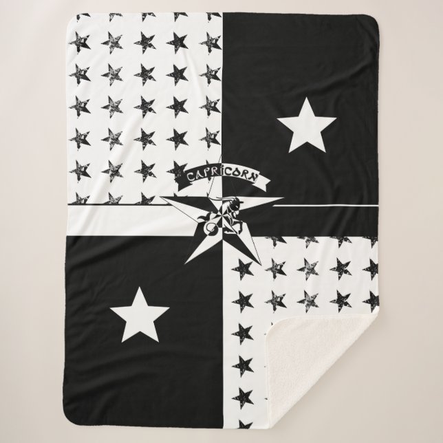 Couverture Sherpa Capricorne (Devant)