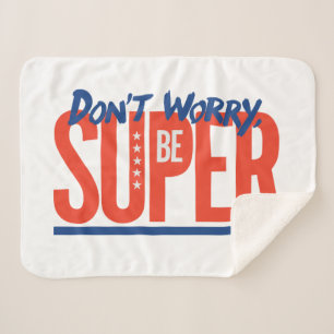 Couverture Sherpa Captain America - Ne t'inquiète pas, sois super