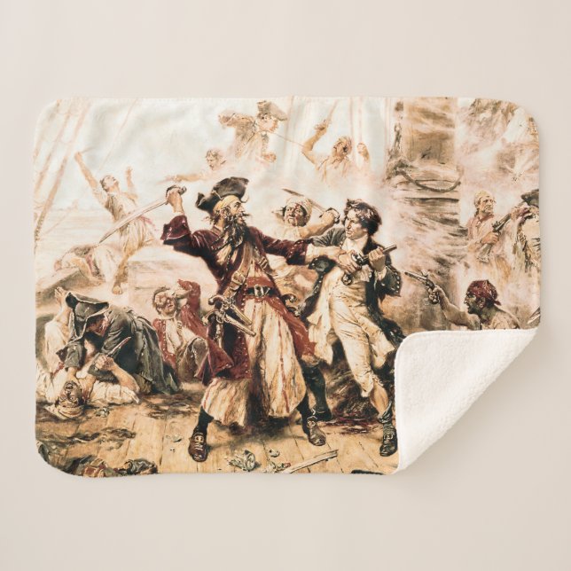 Couverture Sherpa Capture, Barbe noire pirate, Revenge de la reine A (Devant (Horizontal))