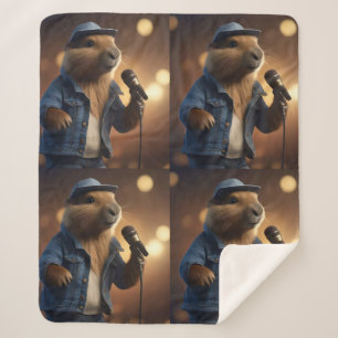 Couverture Sherpa "Capybara Cowboy : Sérénader l'Ouest sauvage"