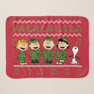 Couverture Sherpa Caroling Christmas Sweater Graphic