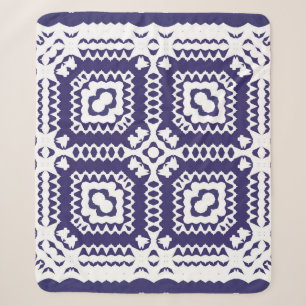 Couverture Sherpa Carreaux en azulejos décoratifs en céramique. util