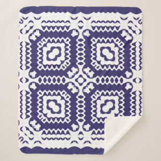 Couverture Sherpa Carreaux en azulejos décoratifs en céramique. util
