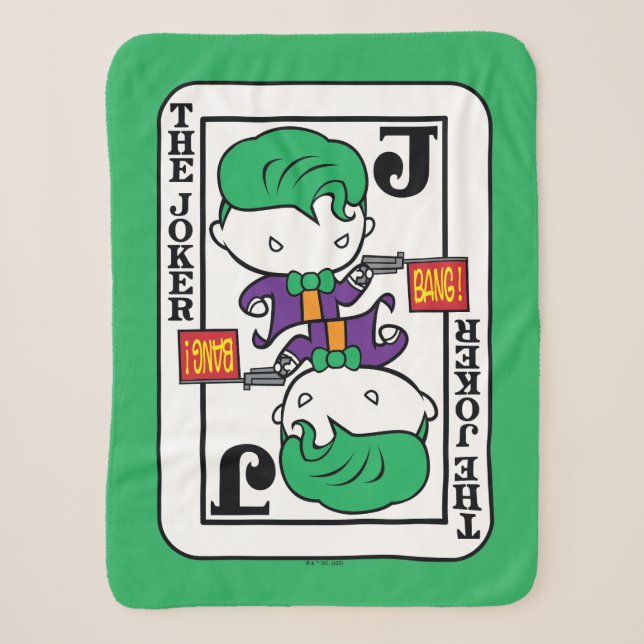 Couverture Sherpa Carte de jeu Chibi Joker (Devant)