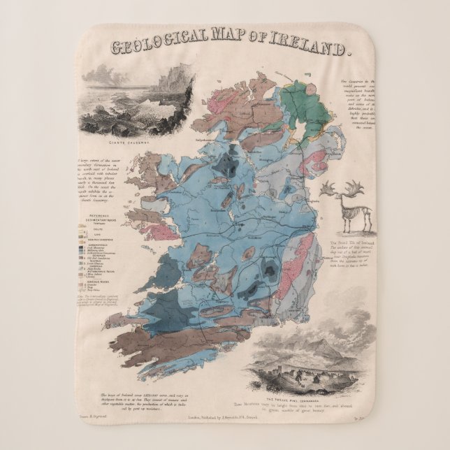 Couverture Sherpa Carte géologique de l'Irlande (Devant)