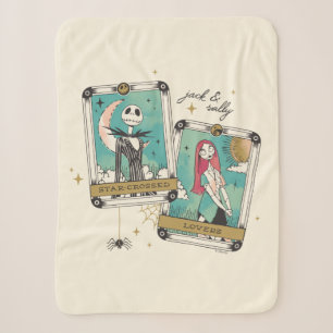 Couverture Sherpa Cartes de Tarot Jack & Sally Star Crossed Lovers