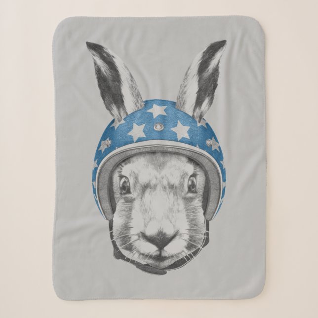 Couverture Sherpa Casse-cou de lapin (Devant)