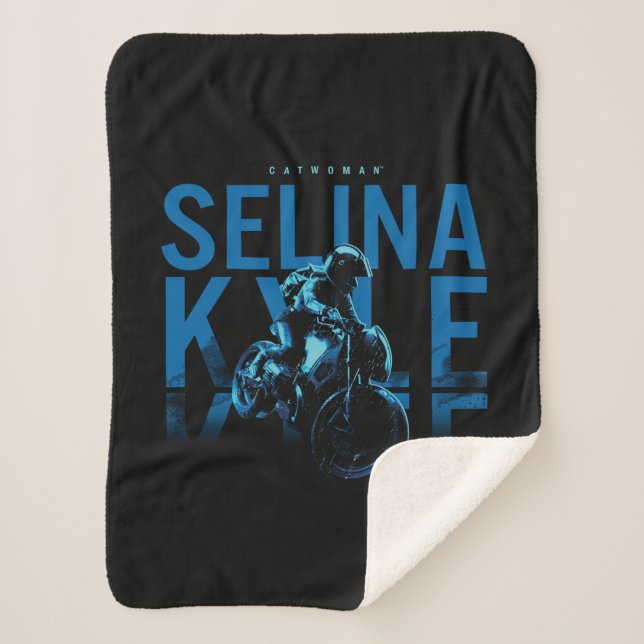 Couverture Sherpa Catwoman Selina Kyle (Devant)