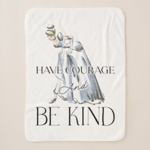 Couverture Sherpa Cendrillon   Avoir du courage et être gentil