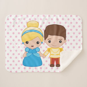 Couverture Sherpa Cendrillon et le prince charmant Emoji