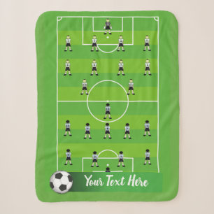 Couverture Sherpa Champ de football et équipe
