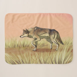 Couverture Sherpa Chasse au lever du soleil