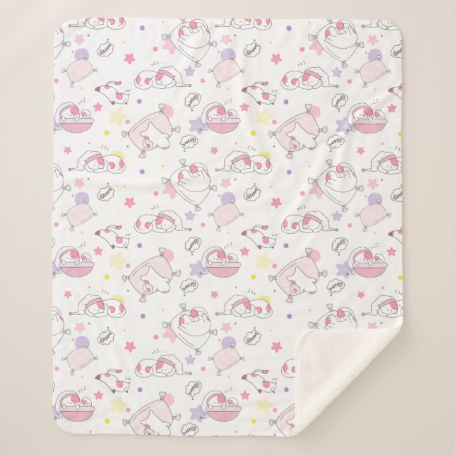 Couverture Sherpa Chats mignons (Devant)