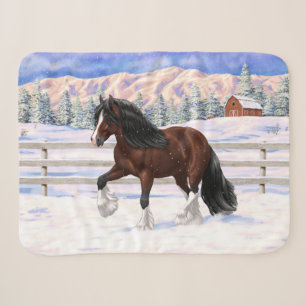 Couverture Sherpa Cheval À Repasser De La Vannière Tzigane De Baie B