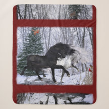 Chevaux de Noël 2022 - changer de couleur arrière