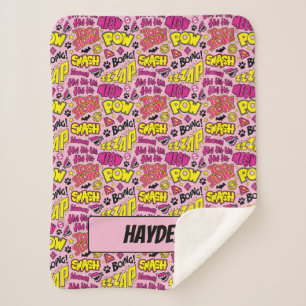 Couverture Sherpa Chibi Comic Phases et Logos Motif