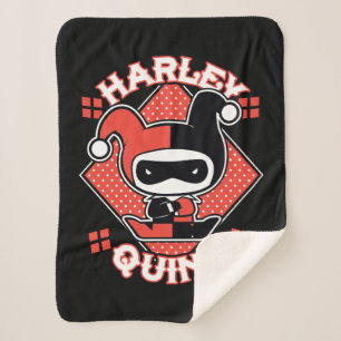 Couverture Sherpa Chibi Harley Quinn Splits