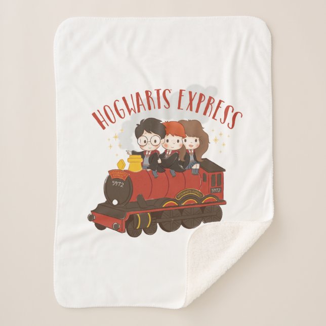 Couverture Sherpa Chibi HOGWARTS EXPRESS™ Ride (Devant)