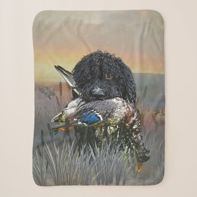 Couverture Sherpa Chien de chasse (Devant)