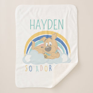 Couverture Sherpa Chiot Scooby-Doo "tellement adorable"