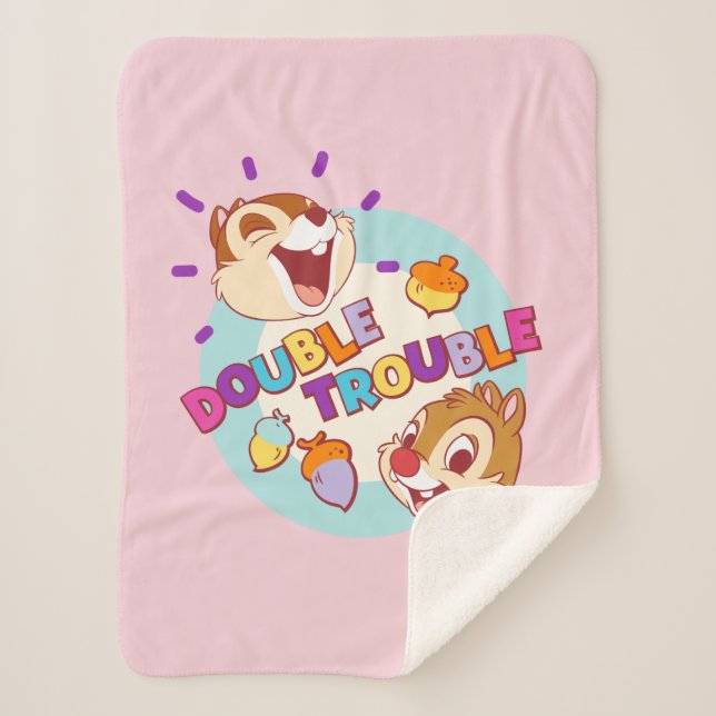 Couverture Sherpa Chip 'n Dale Double Trouble (Devant)
