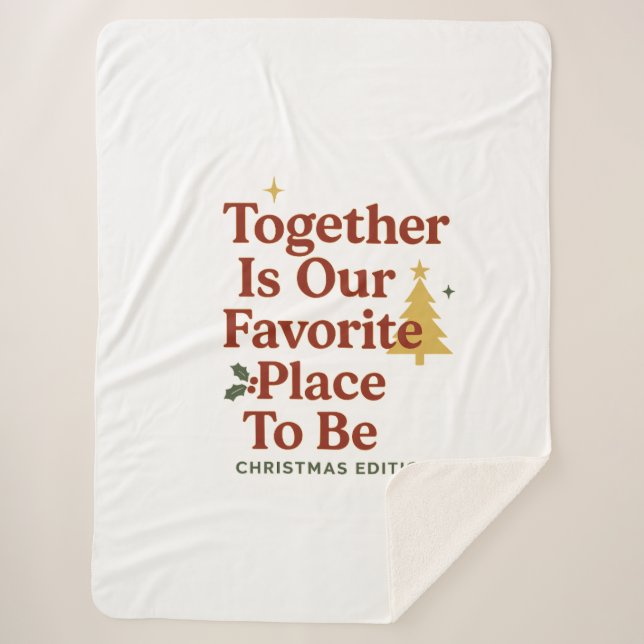 Couverture Sherpa christmas (Devant)