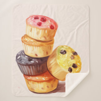 Couverture Sherpa Chute de la tour Muffin