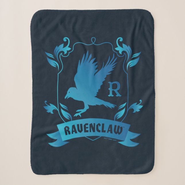 Couverture Sherpa Cimier de maison ORNÉ RAVENCLAW™ (Devant)