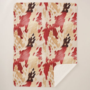 Couverture Sherpa Cire rouge de l'Ouest