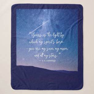 Couverture Sherpa Citation de Stars romantiques Cummings