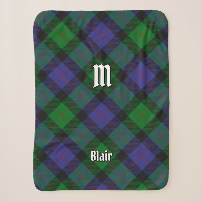 Couverture Sherpa Clan Blair Tartan Sherpa Blanket (Devant)