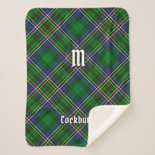 Couverture Sherpa Clan Cockburn Tartan
