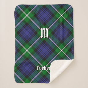 Couverture Sherpa Clan Forbes Tartan