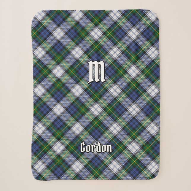 Couverture Sherpa Clan Gordon habiller Tartan Sherpa Blanket (Devant)