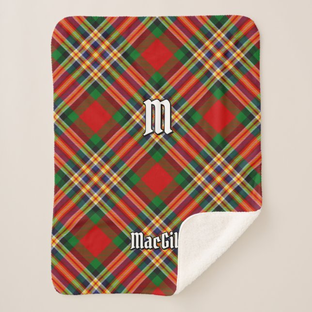 Couverture Sherpa Clan MacGill Tartan Sherpa Blanket (Devant)
