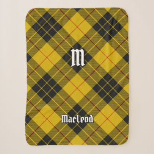 Couverture Sherpa Clan Macleod de Lewis Tartan