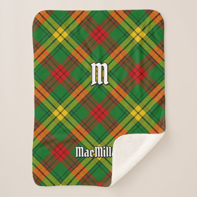Couverture Sherpa Clan MacMillan Tartan (Devant)