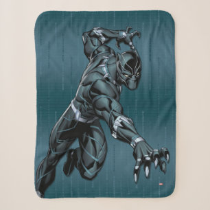 Couverture Sherpa Classiques Avengers Black Panther attaque avec s