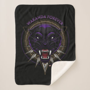 Couverture Sherpa Classiques Avengers Wakanda Forever Emblème Pant