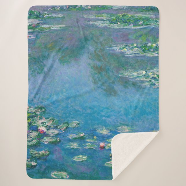 Couverture Sherpa Claude Monet (Devant)