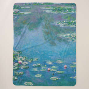 Couverture Sherpa Claude Monet - Nymphéas 1906